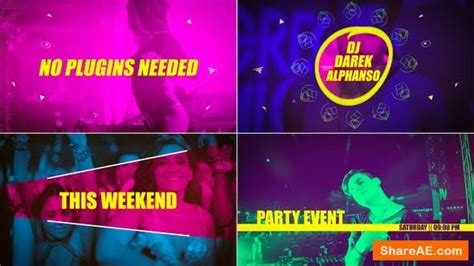 Videohive Party Event » free after effects templates | after effects