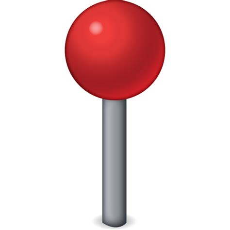 Download Red Pin Emoji Icon Emoji Island