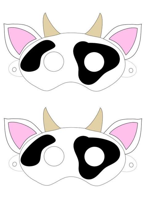 Printable Cow Ears