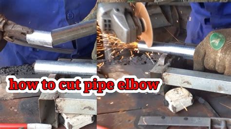 Cara Potong Siku Pipa Cut Pipe Elbows Youtube