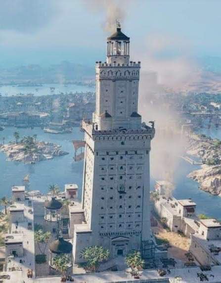 El Faro De Alejandría Egipto El Candelabro