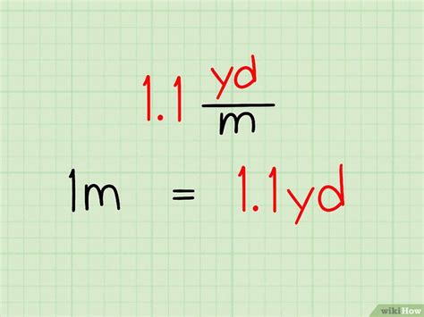 There are 0.9144 meters in a yard. Cómo convertir metros a yardas: 10 Pasos (con imágenes)