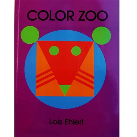 Color Zoo By Lois Ehlert Educational English Picture Book Learning Card