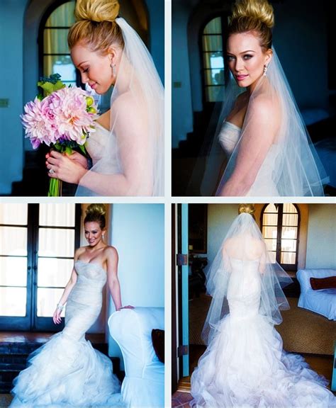 Hilary Duff She Looks So Pretty Bride The Duff Mermaid Formal Dress