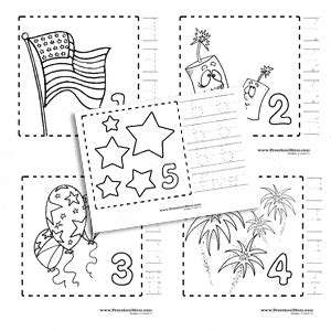 4th of july math worksheet. Fourth of July Preschool Printables - Preschool Mom