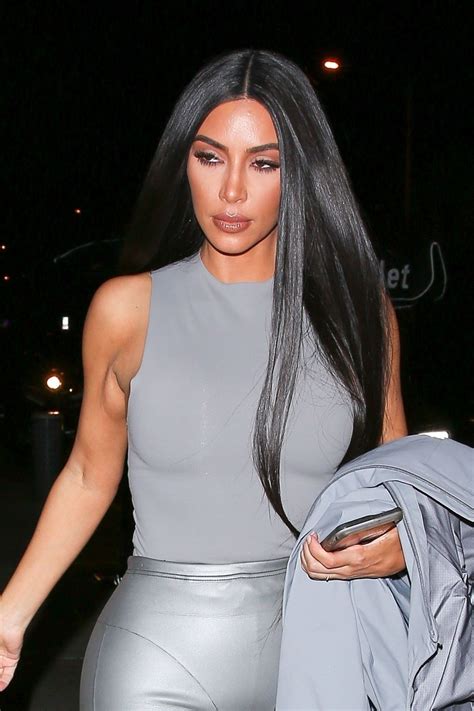 Kim Kardashian Night Out Style 11162018 Celebmafia
