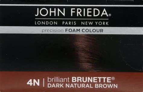 John Frieda Brilliant Brunette N Dark Natural Brown Precision Foam