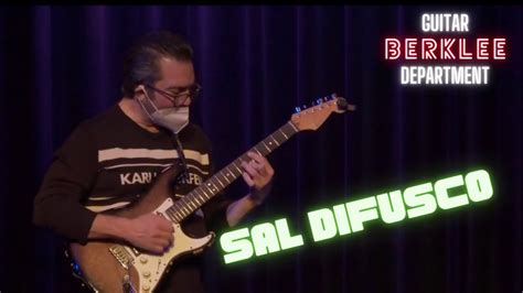 Berklee Guitar Department Soloduo Faculty Night Xvii Professor Sal
