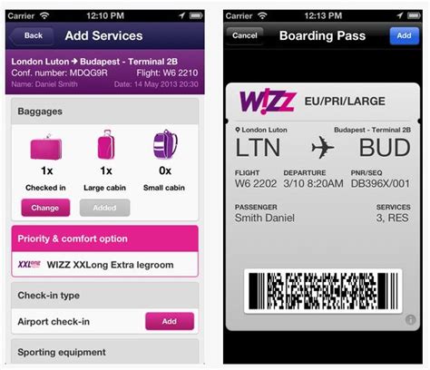 Wizz Air karta pokładowa zawsze przy sobie Aplikacje mobilne iOS