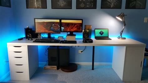 The only hurdle we could potentially see to this is that ikea isn't really the first name in gaming furniture but neither is asus for that matter. Hackers Help: How to attach long countertop to 2 ALEX ...