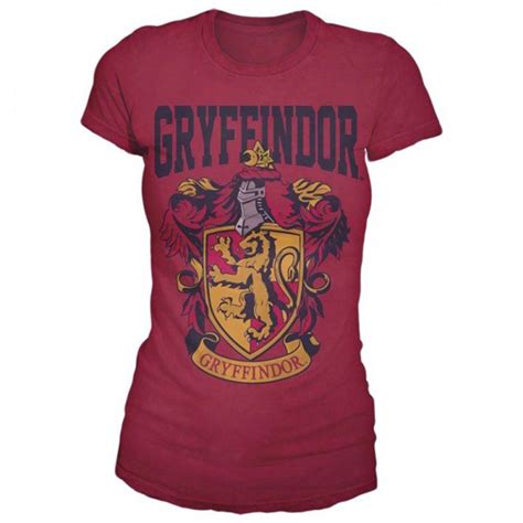 Harry Potter Gryffindor Juniors Red T Shirt Large Red Tshirt