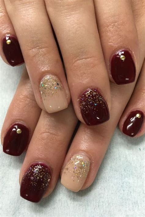 25 Photos Of Burgundy Nail Designs For A Very Chic Winter