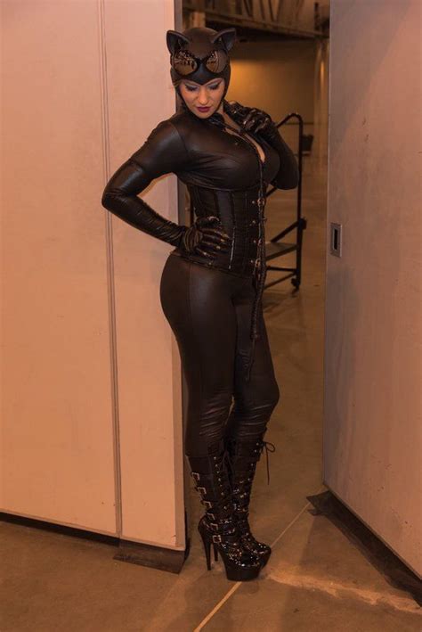 Catwoman Leather Pants Fashion Cosplay