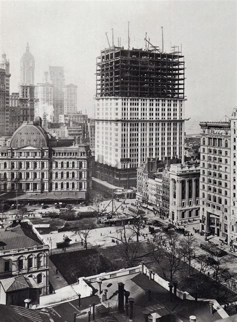 Woolworth Building New York Cass Gilbert 1912 Tobebuildarchi