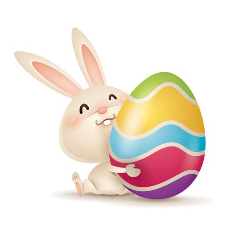Easter Bunny And Egg 337104 Vector Art At Vecteezy