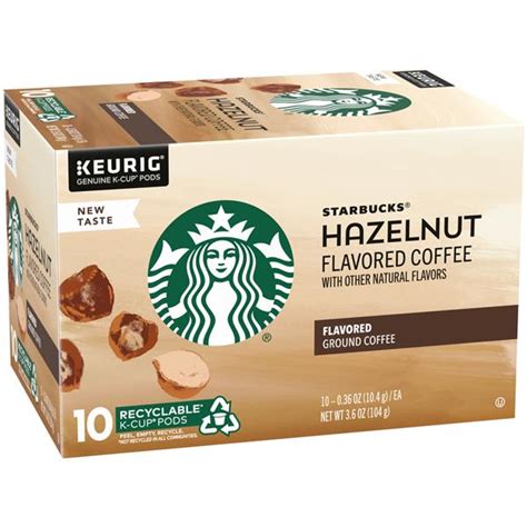 Starbucks Hazelnut K Cup Pods 10 Ct Hy Vee Aisles Online Grocery Shopping