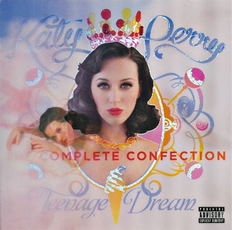 katy perry teenage dream the complete confection 2012 golden ticket lenticular cover cd