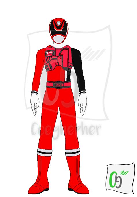 Dekared Fire Squad Spd Red Ranger Fire Mode By Coeghepher On