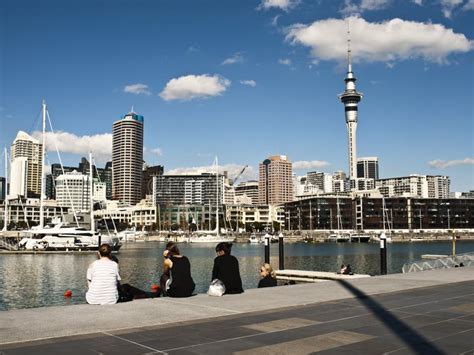 Auckland Waterfront New Zealand Editorial Photo Image Of Pacific