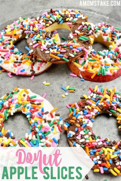 Apple Slice Donuts Snack A Moms Take