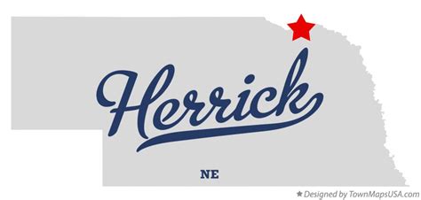 Map Of Herrick Ne Nebraska