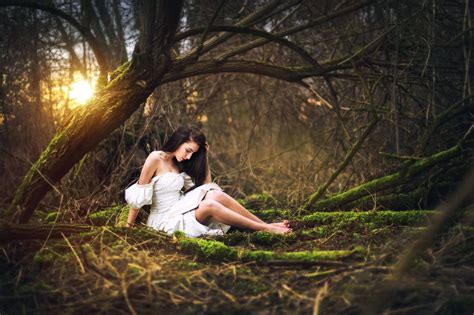 Girl Forest Photography Hd Photography 4k Wallpapers Images