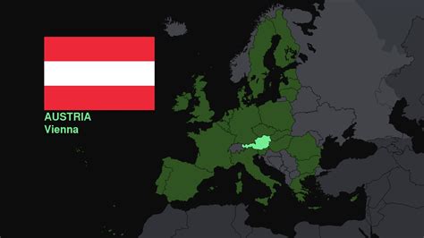 Austria Map Flag Europe Wallpapers Hd Desktop And Mobile Backgrounds