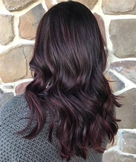 10 Dark Burgundy Brown Hair Dye Fashion Style