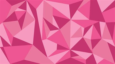 Pink Tone Polygon Abstract Background Vector Illustration Vector