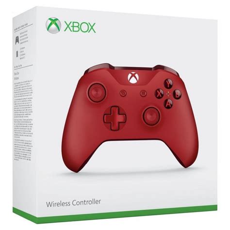 Microsoft Xbox One Wireless Controller Red геймпады для консолей и ПК