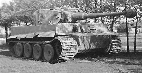 Panzerkampfwagen Vi Tiger 1943 Eastern Front Tiger Tank German