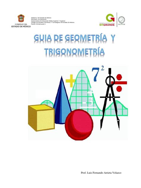 Guia De Geometria Y TrigonometrÍa Geometría Del Plano Euclidiano
