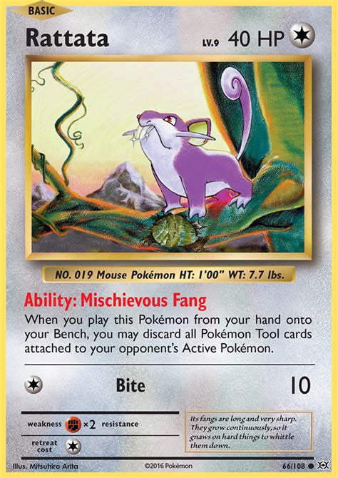 There are often different versions of the same pokemon card (foil, holo…), so be sure to pick a few comparables from the search results that are just like your card. Pokemon Price - 2016 Evolutions Rattata Reverse Foil
