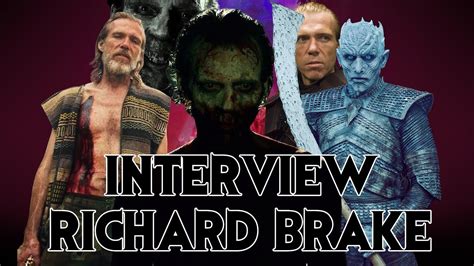 Lhorrible Interview 2 Richard Brake Le Night King Youtube