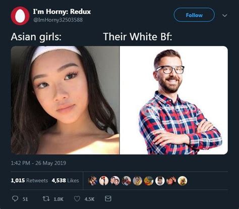 Asian Girls Their White Bf Wmaf White Male Asian Female Know