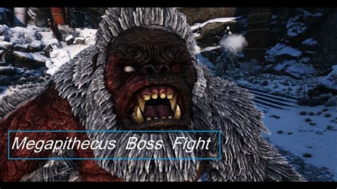 Ark Survival Evolved Megapithecus Boss Fight Youtube
