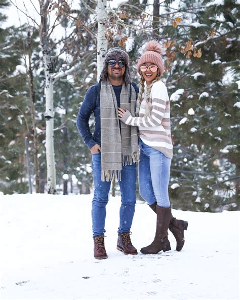 His And Hers Winter Style In Lake Tahoe Laura Beverlin