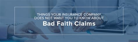 When insurance companies violate their policy agreements, contact. Bad Faith Claims | KBG Injury Law