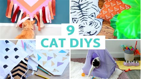 Cat Lovers Will Love These Cute Diy Cat Crafts Youtube