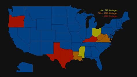 Power Outage Map Texas