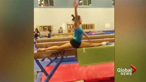 Watch The ‘marisa Dick Move Officially Named After Canadian Gymnast Globalnewsca