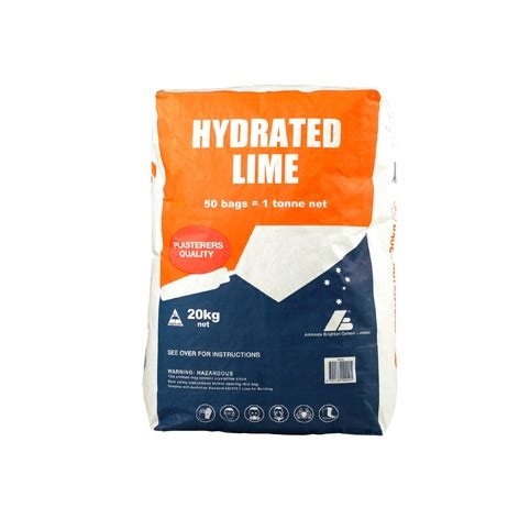 Hydrated Lime 20 Kg Bag PNG Hydrated Lime 20 Kg Bag Latest Price