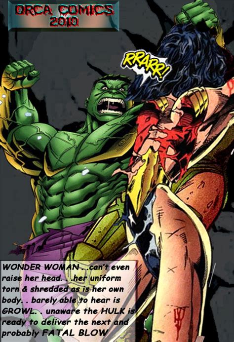 Comic Book Crossover Battle Hulk Vs Wonder Woman Wonder Woman Comic