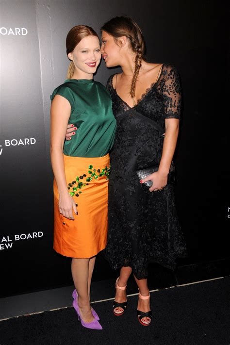Lea Seydoux And Adele Exarchopoulos At 2014 National Board Of Review