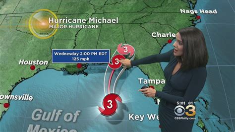 Hurricane Michael Strengthens To Category 3 Storm Youtube