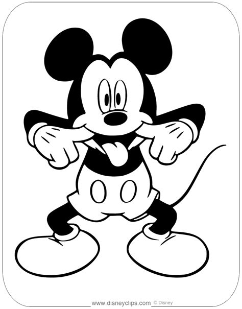 Https://tommynaija.com/coloring Page/mickey Mouse Coloring Pages Pdf