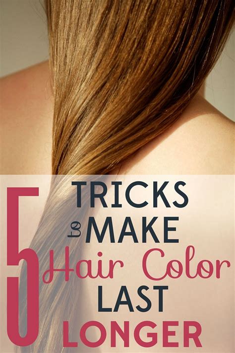 5 Tricks To Make Hair Color Last Longer How To Make Hair Henna Hair
