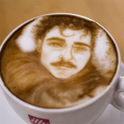 Latte Artist Makes Portraits Of Some Of Tonights Oscar Nominees
