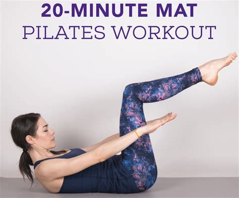 20 Minute At Home Pilates Workout For All Levels MyFitnessPal