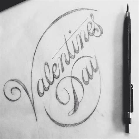 Lettering Quotes Typography Valentimes Hand Lettering Alphabet Lost